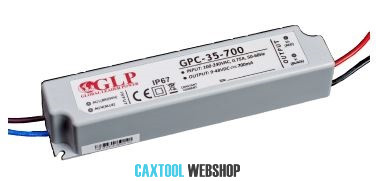 GLP LED driver GPC-35-700 35W 9-48V 700mA