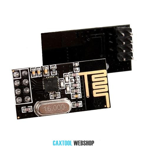 NRF24L01 adó - vevő modul 2.4Ghz