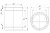 IGUS 16mm lineáris siklócsapágy RJ4JP-01-16